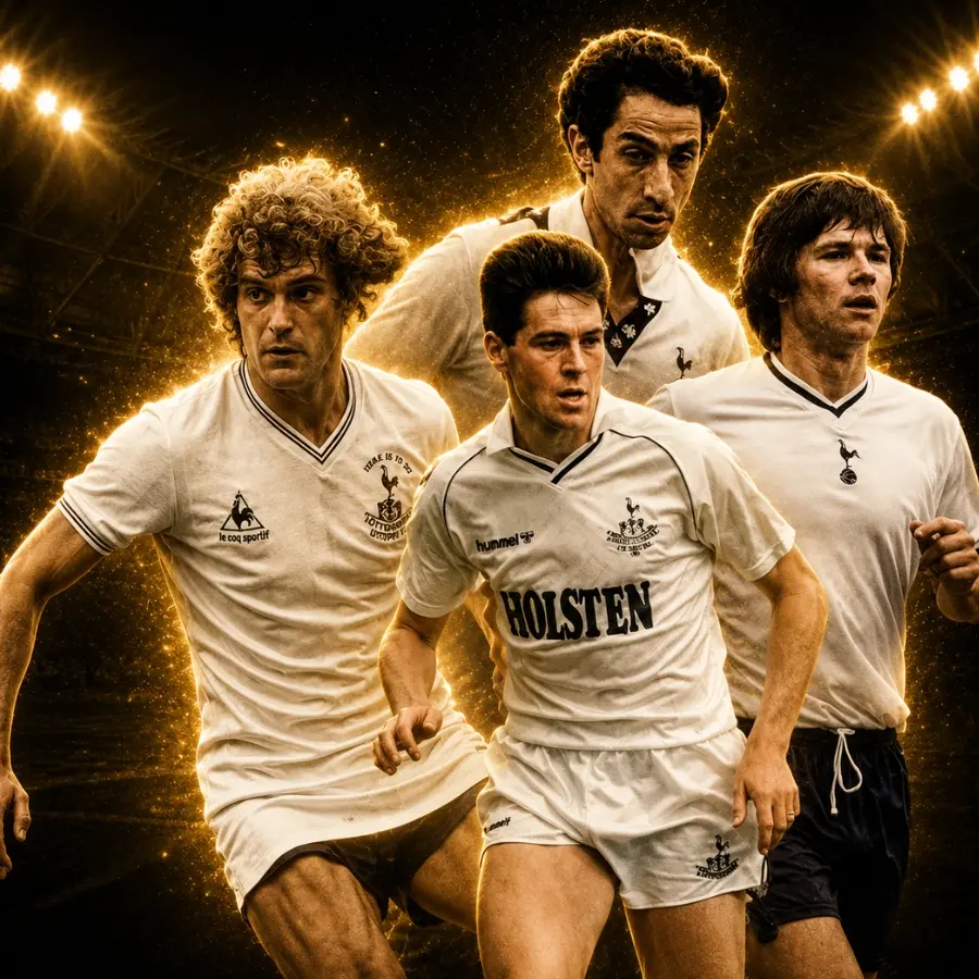 An Evening with Tottenham Hotspur Legends at St Mary's Stadium, (Hoddle, Waddle, Ardiles, Perryman)