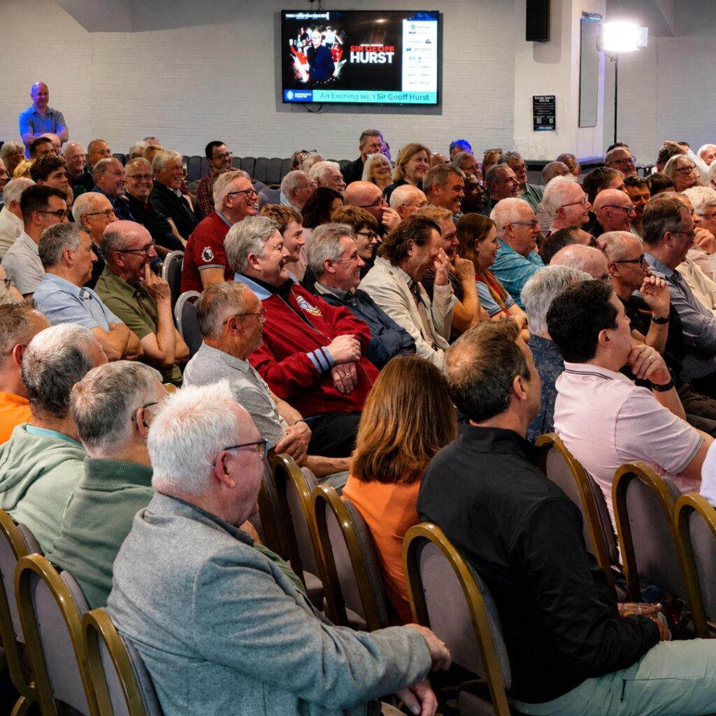 An Evening with sir geoff hurst at adams park (2)