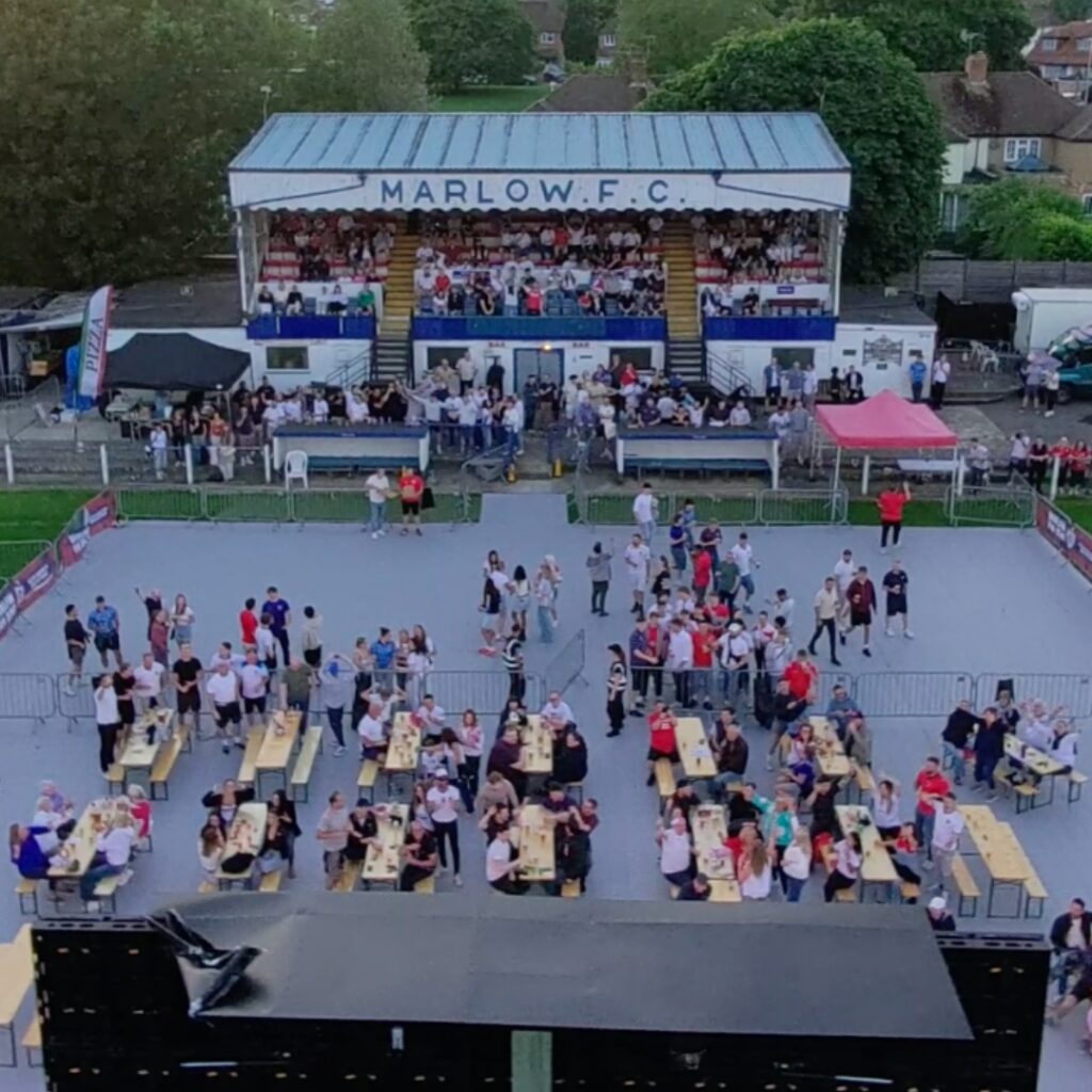 Marlow England Fan Zone at Marlow FC (2)